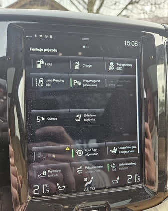 Volvo XC 60 cena 142000 przebieg: 52560, rok produkcji 2020 z Sieraków małe 191